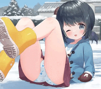 「えへへ…ころんじゃった💦」
