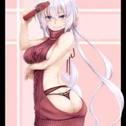 バレンタイン＆童貞を殺すセーターのクリスちゃん。