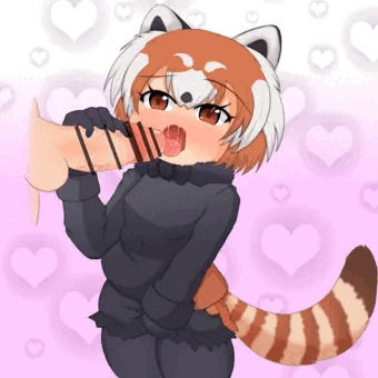 レッサーパンダちゃんのお口