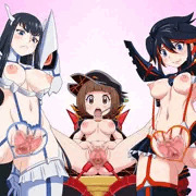 キルラキルの３人
