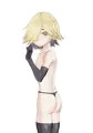 半裸ニーハイ黒手袋ショタ代官