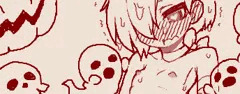 小梅ちゃん手描き