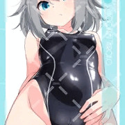 250516「砂狼シロコ(ブルアカ)」競泳水着