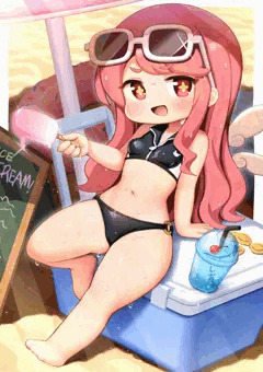 水着エシュールちゃん