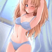 【Skeb】下着姿で誘惑するセイラさん