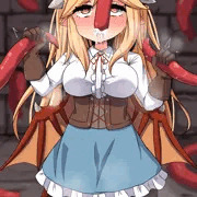 触手VSアリサちゃん
