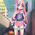 お外で見せてくれるきりんさん