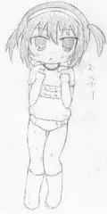 ひとはの体操服姿