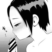 初めて見るちんちんに恐る恐る舌を近づけるおんなのこ