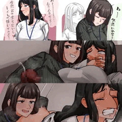 同期の親友（エロい）にふたなりバレして絞られる
