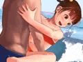 パパとえっちな川海水浴っ