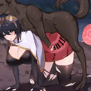 【skeb依頼】野犬に犯される女の子