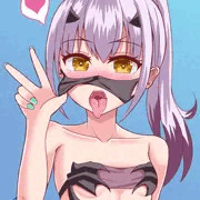 水着メリュ子のおくち