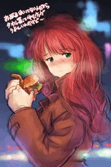 看板娘（風呂に入れず16日目）