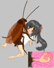 ロリブルマっ娘ゴキ姦
