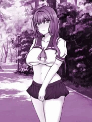 女子高生強制露出