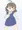 女の子立ち絵＋おむつ＆裸体差分