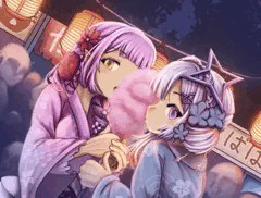Holo candy cane together