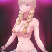 DQ11の金髪三つ編み娘