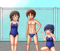 好きな子の前で海パンずらし！