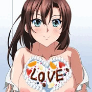 煌坂紗矢華　おっぱいパフェでバレンタイン