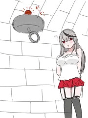 沙花叉拘束落書き