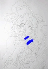必死に呪いを解くふるるちゃん。