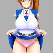 なのはさんのたくし上げ