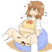 先輩の部屋で
