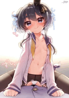 【差分５枚】久々なのでやる気まんまんの時津風ちゃん♥