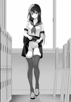 黒髪ロング×セーラー服×お漏らし