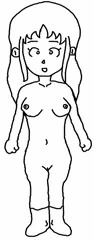 女の子