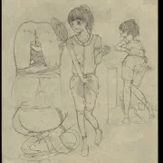 トイレについてきてもらわないとおしょんできない系JS　垢停止前のらくがき集