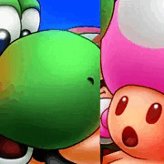 ヨッシーとキノピコ