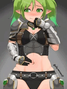 ライチちゃんのおへそ