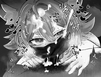 黒マスクとフェラ