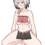 お題：エロ蹲踞しながらひょっとこフェラ