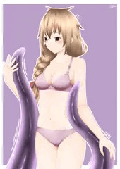 下着と触手