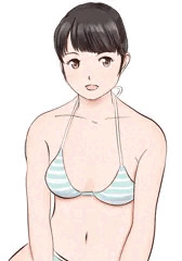 水着女子