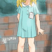 ブロンド娘