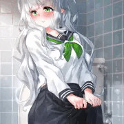 トイレの個室で
