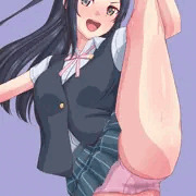 テンション上がり過ぎてI字バランスしちゃうせつ菜ちゃん