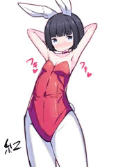 地味バニー腋ロリ