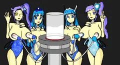 青キュア縛り