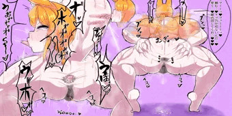ケツ穴舐めを懇願するきつね妻
