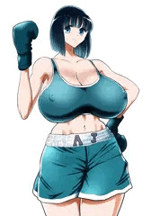 ジャブ一発でKO