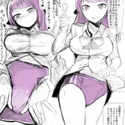 ブルマ姿を見せてくるセーラ服姿の田中摩美々ちゃん