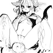 とかげちゃんの排卵シーンのらくがき