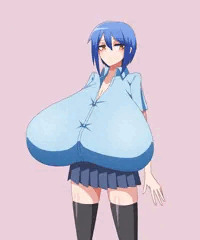 シャツがパツパツになってる超乳ちゃん