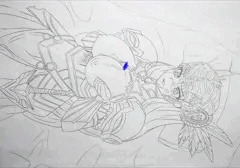 エインフェリアの気を鎮めるレナス様。